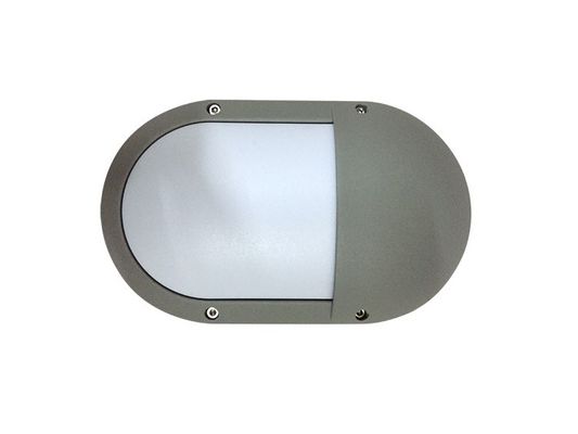 चीन PF 0.9 CRI 80 Corner Bulkhead Outdoor Wall Light For Bathroom Milky PC Cover आपूर्तिकर्ता